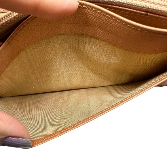 Chanel long wallet REFURBISHED in champagne pink - Picture 11 of 15